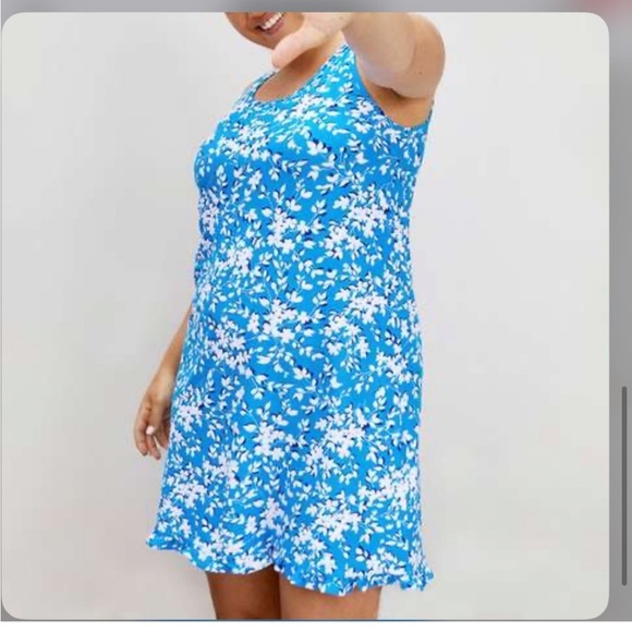 DRAPER JAMES Floral Ruffle Nightie Gown S/M - Picture 6 of 9